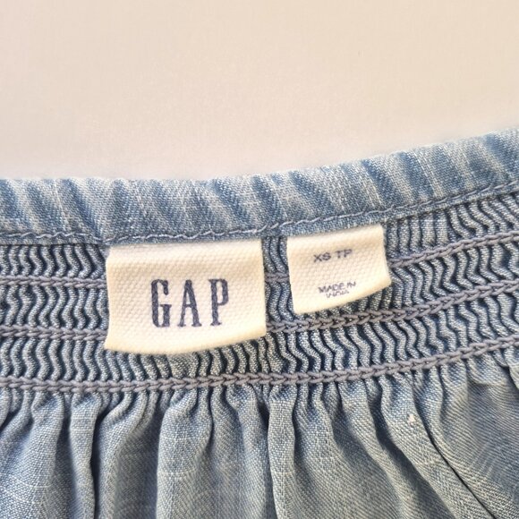 GAP denim style dress with embroidery details, size XS - Picture 7 of 8